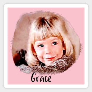 Baby Grace Little House on the Prairie Sticker